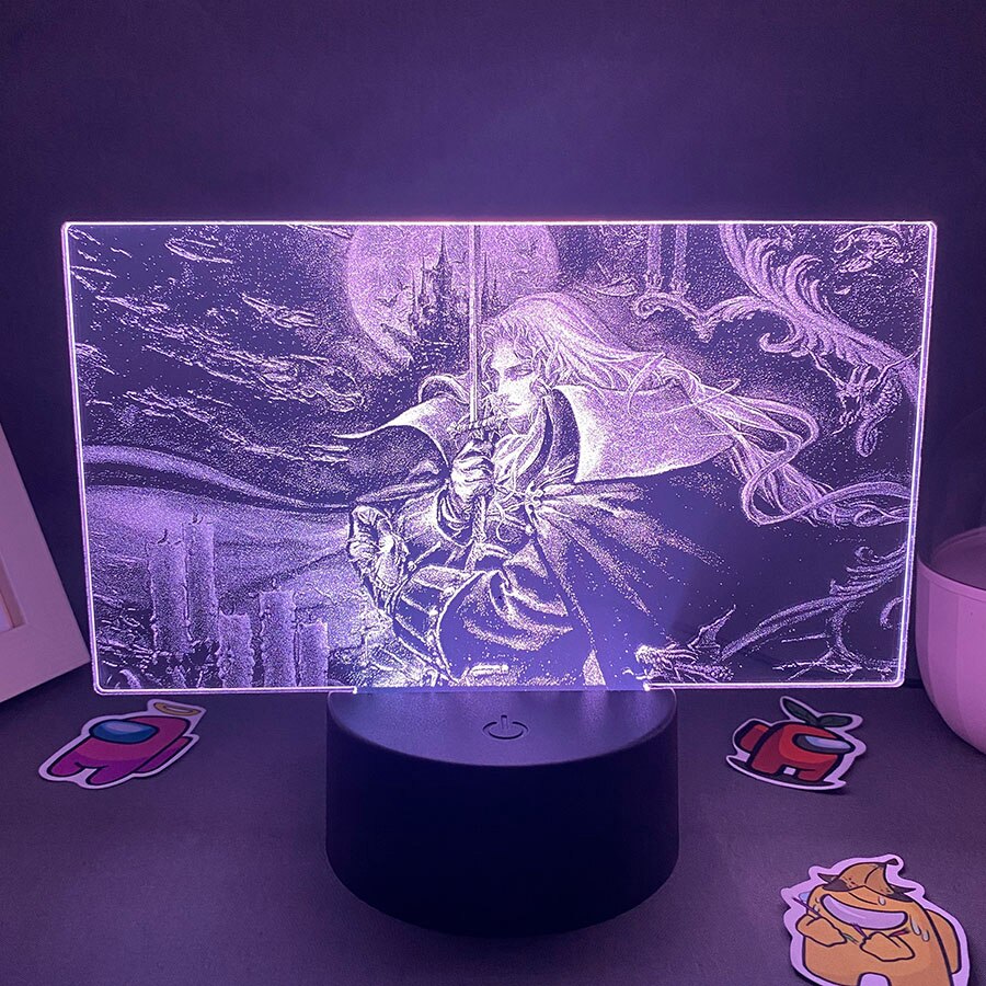 

Ночник Castlevania Alucard Mangamall 7 цветов