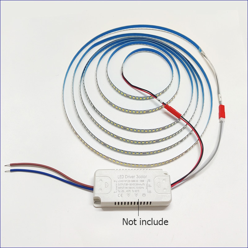 

DALCAN Светодиодная лента SMD2835 20Вт 2 цвета 1/2/3 м