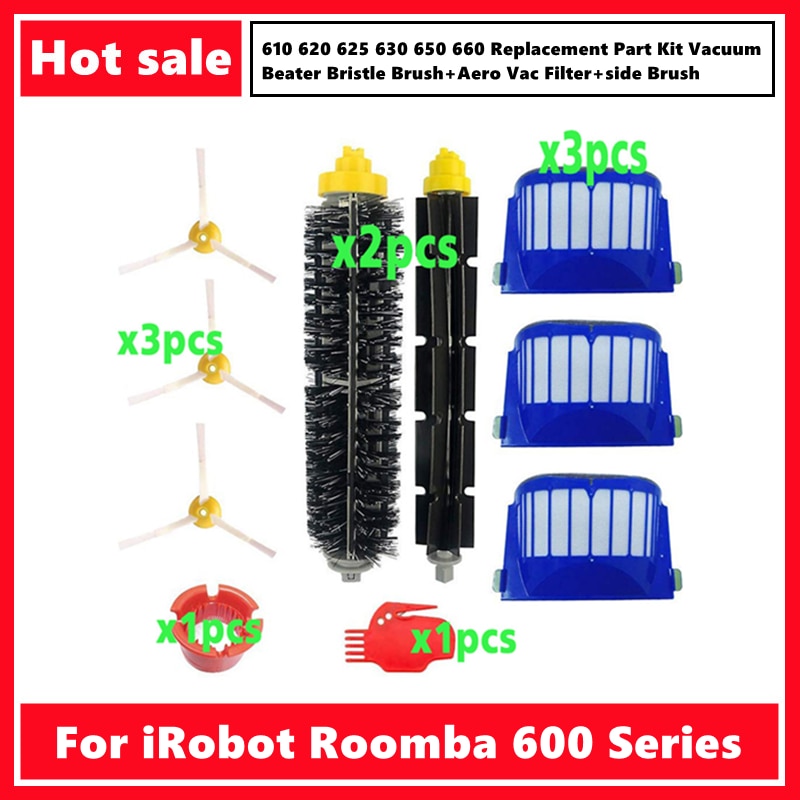 

Комплект запасных частей для iRobot Roomba 600