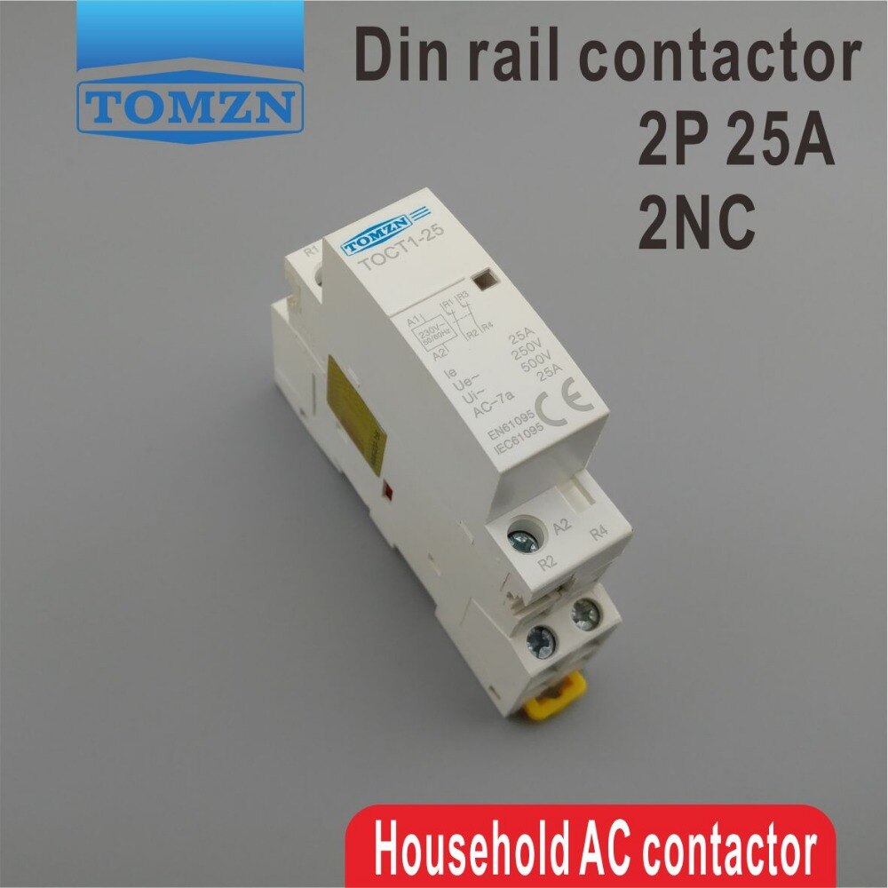 

TOMZN Контактор CT1-25-2P 25A 2NC