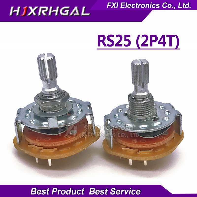 

Переключатель RS25 2P4T HJXRHGAL