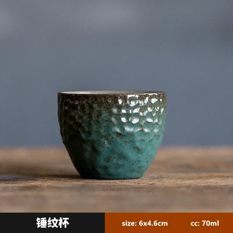 

Зелёные керамические чашки JINGDE TEA SET 2 шт.
