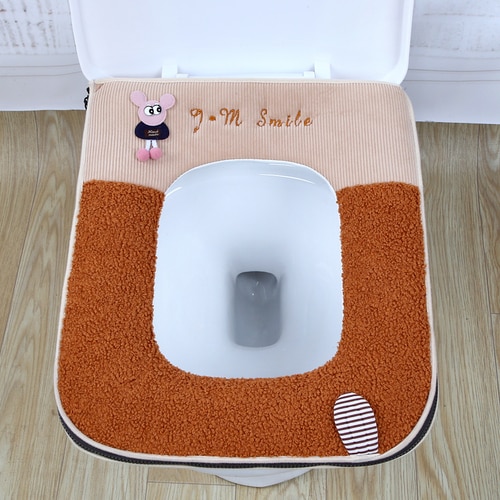 

Plush Toilet Cushion