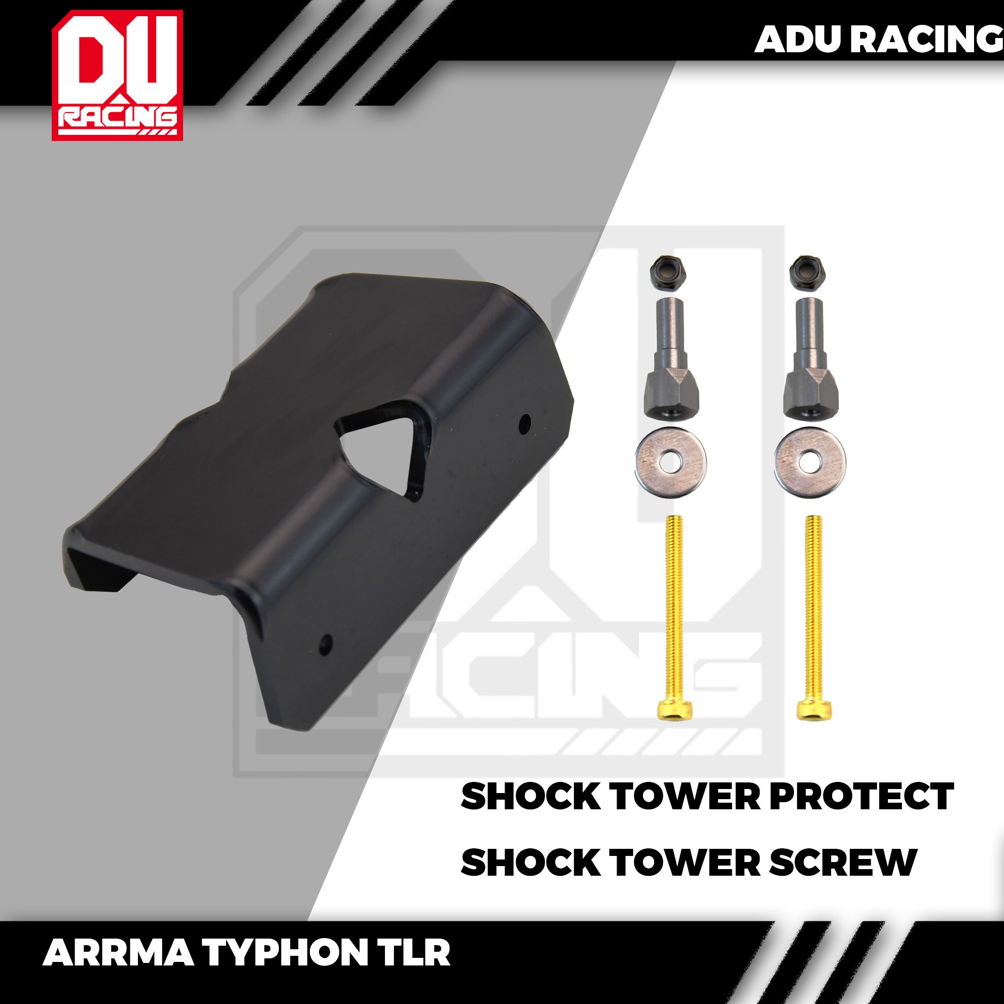 

ADU RACING SHOCK TOWER PROTECT Для ARRMA 1/8 TYPHON TLR