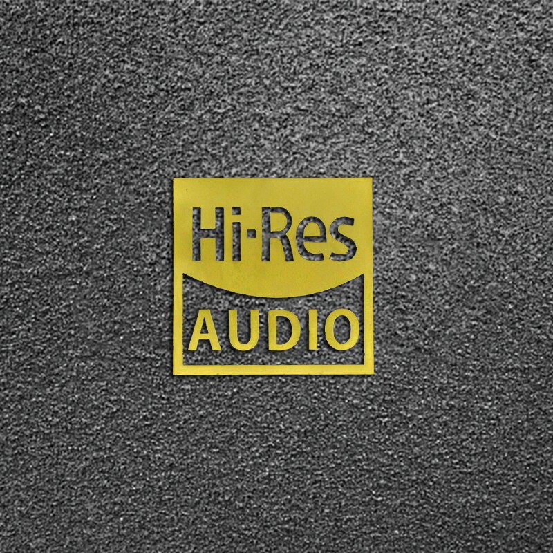 

Металлические наклейки YONGYANFEI Hi-res AUDIO