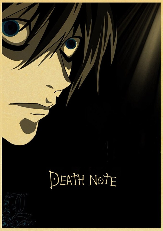 

Постер Death Note L Lawlite на холсте