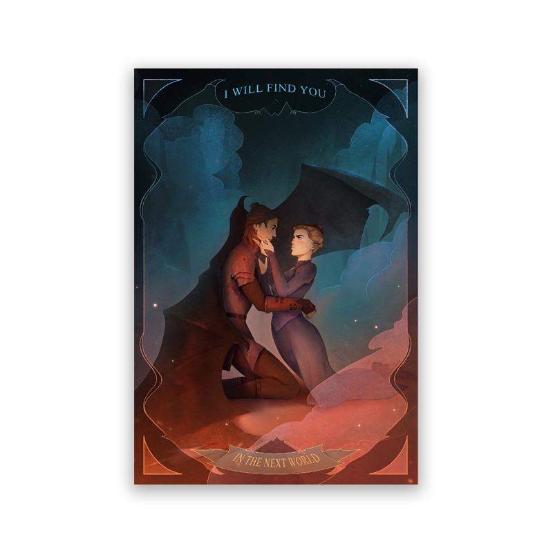 

Картина на холсте "A Court of Thorns and Roses" Yoolife