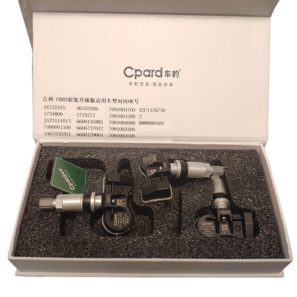 

Датчик давления в шинах 433 МГц 315 МГц TPMS для Geely Emgrand Coolray Cool Okavango FX11 Starry Preface VF11 GX7 GX2 SX7 SC5 SC3