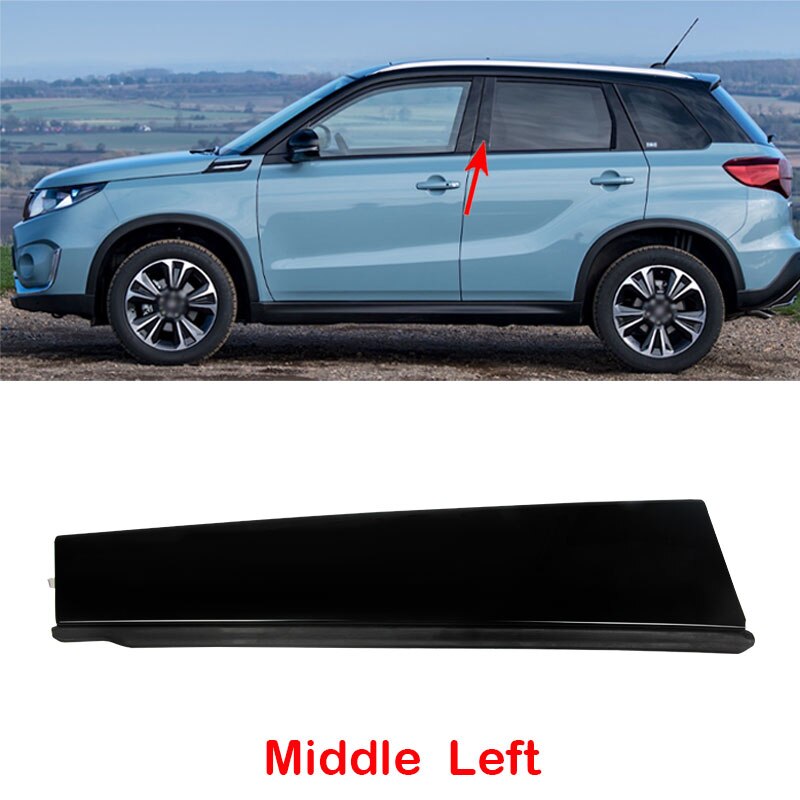 

Аксессуары для Suzuki Vitara 2016 2017 2018 2019 2020, автомобильные запчасти, передняя и задняя дверь, отделка столба, украшение, внешний декоративный чехол