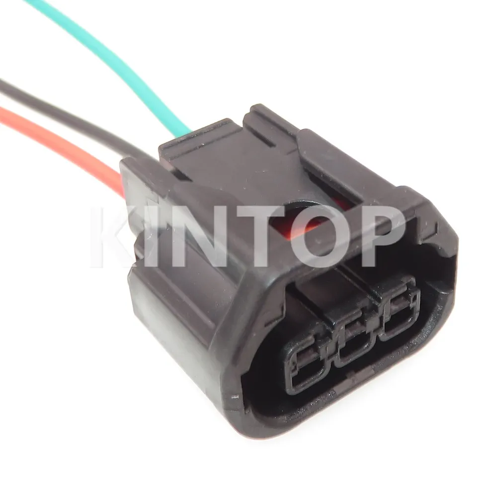 

1 комплект, 3-контактный разъем переменного тока в сборе, автомобильные ходовые огни, разъем динамика фар для Honda 6189-744, автомобильные светодиодные противотуманные фары, провод, разъем