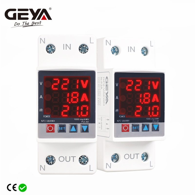 

GEYA GP2-VAKWH Реле защиты от перенапряжения 230В 63А