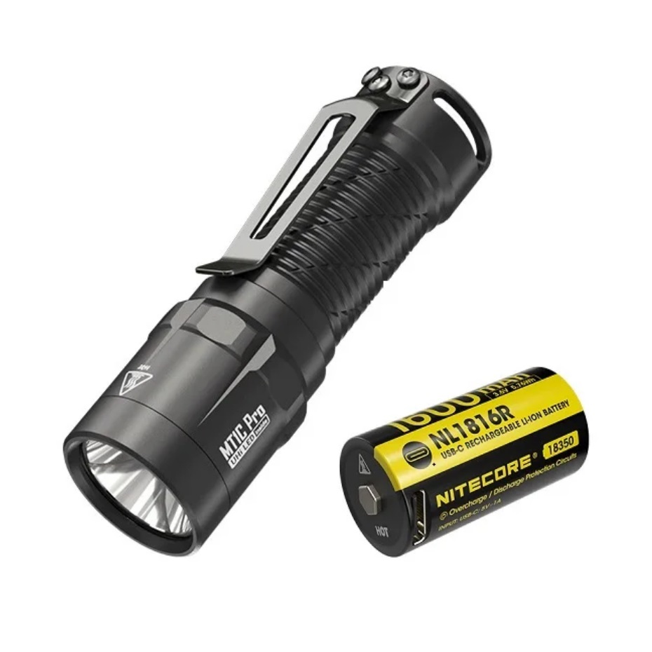 

NITECORE Тактический мини фонарик 1000 люмен