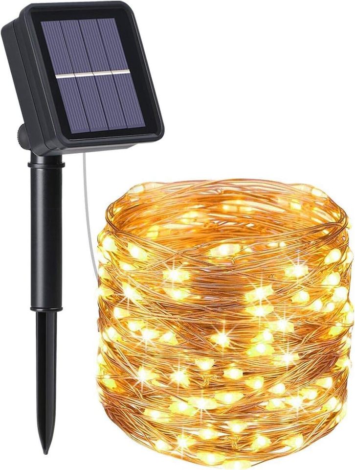 

Солнечный гирляндный светильник GOTP 32 м 300 LED теплый белый