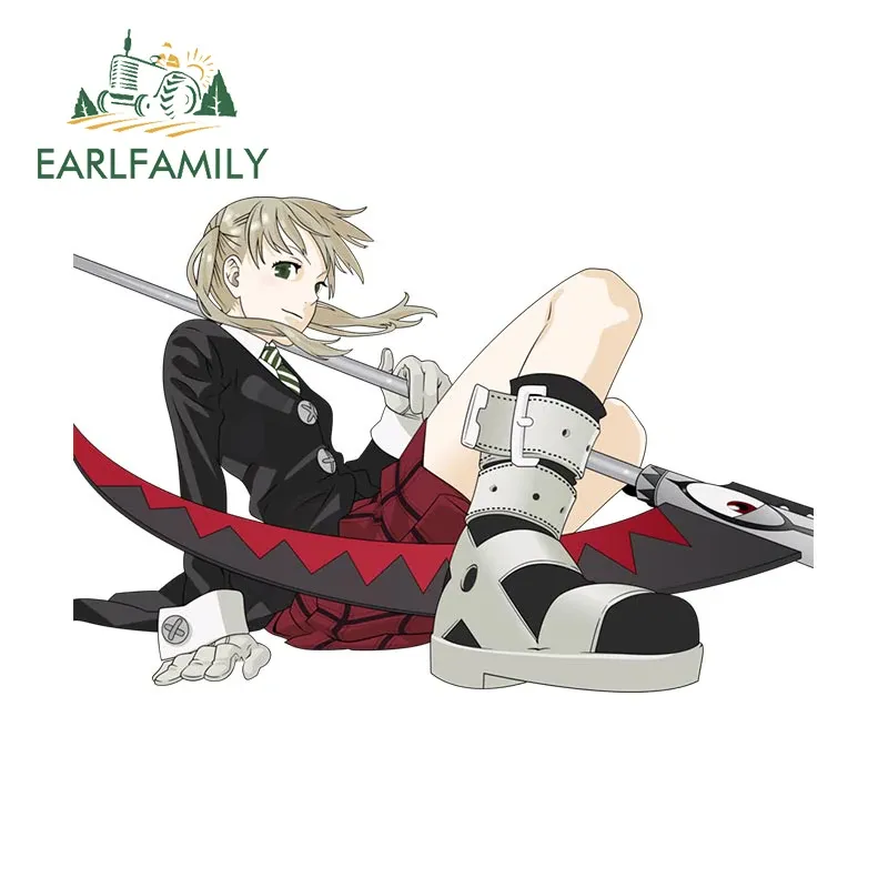 

EARLFAMILY 13 см x 11,5 см для Maka Albarn Автомобильная наклейка индивидуальная модная наклейка забавная Водонепроницаемая Автомобильная этикетка-аксессуар