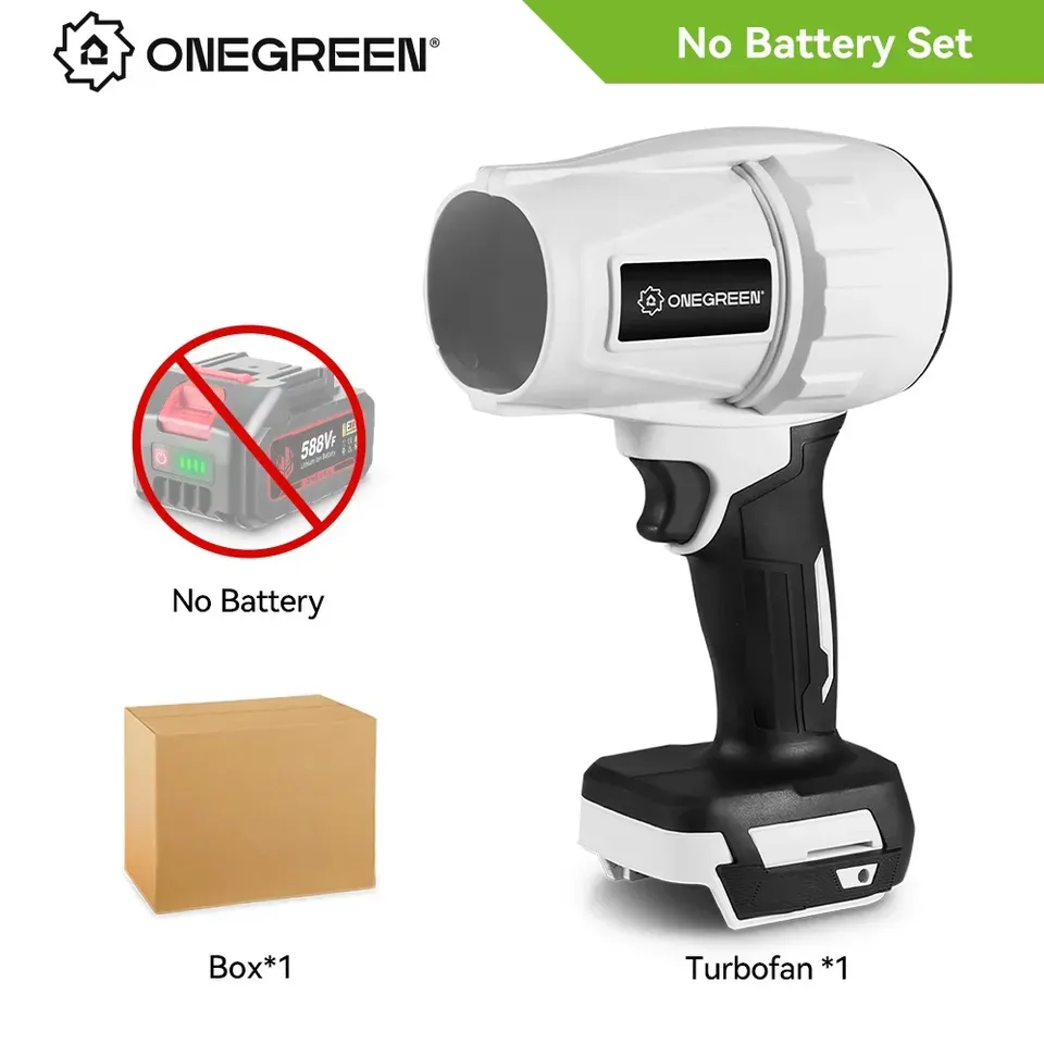 

ONEGREEN Турбовентилятор 2000 Вт для аккумулятора 18 В