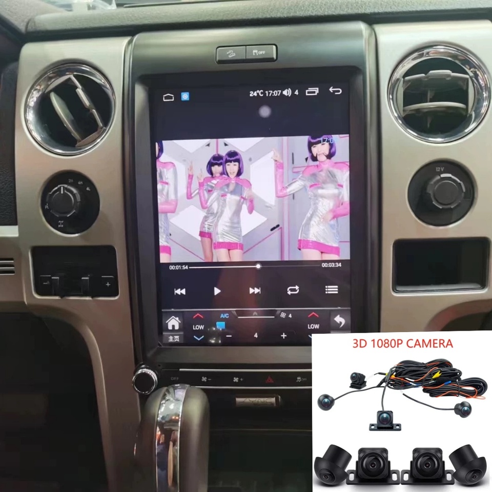 

Android 13 для Ford F150 2012-2016 автомобильный радиоприемник автомобильный мультимедийный Carplay Auto Bluetooth WIFI 4G DSP GPS-навигация