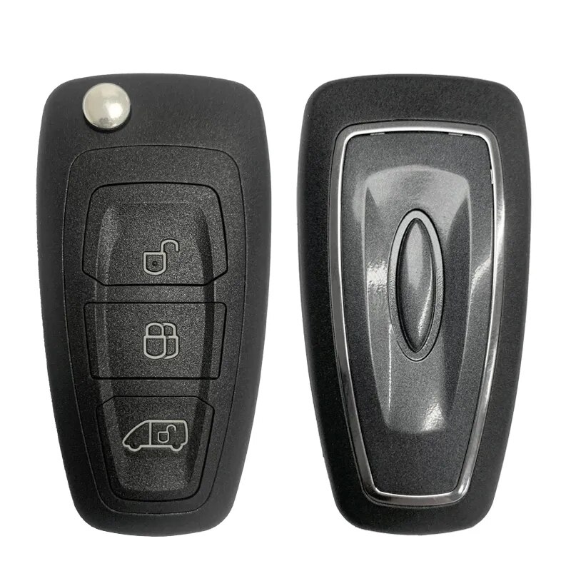 

CN 018097 Послепродажный 3-кнопочный ключ для Ford Transit Flip Remote с 434 МГц 49-чипом HITAG Pro Chip FCCID GK2T-15K601-AB