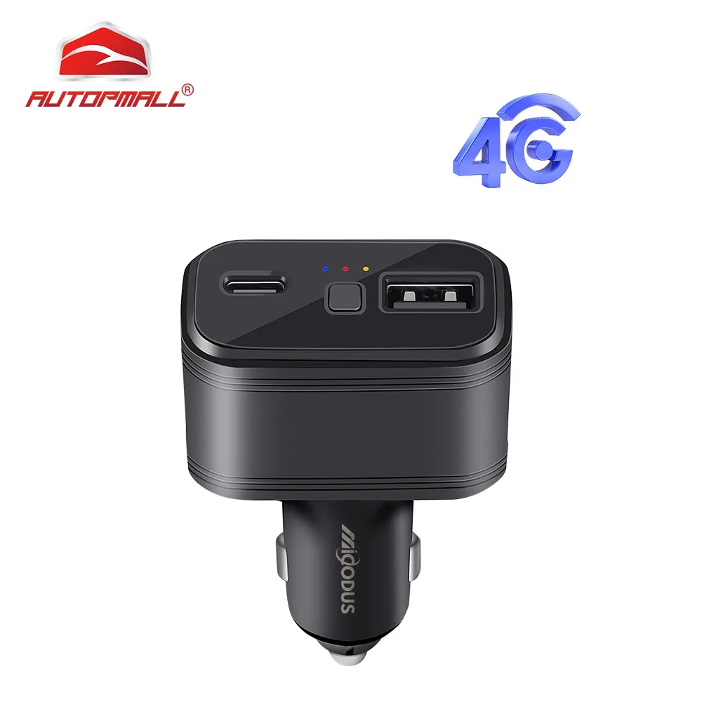 

Новое автомобильное зарядное устройство 4G Type-C MV77G, умный GPS-локатор, голосовой монитор, SOS GPS и LBS-позиционирование, многобузовое отслеживание в Интернете и приложения