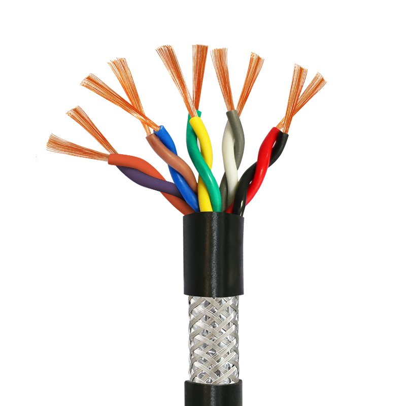 

Экранированный провод RVVSP, сигнальный кабель 24, 22, 20, 18, 17 15 AWG, канал аудио 4, 6, 8, 10, 12, 16 ядер, UL2547, медные провода управления для наушников