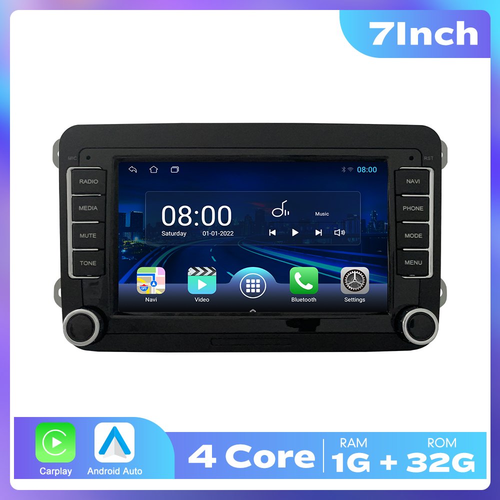 

7/8/9 дюймов 2Din Android восьмиядерный автомобильный радиоприемник стерео для VW Polo Golf Passat Skoda автомобильный мультимедийный DVD-плеер GPS RDS DSP Carplay