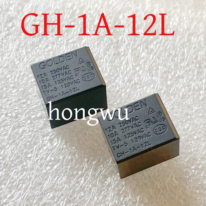 

Реле GH-1A-12L 12VDC 12A 4 контакта
