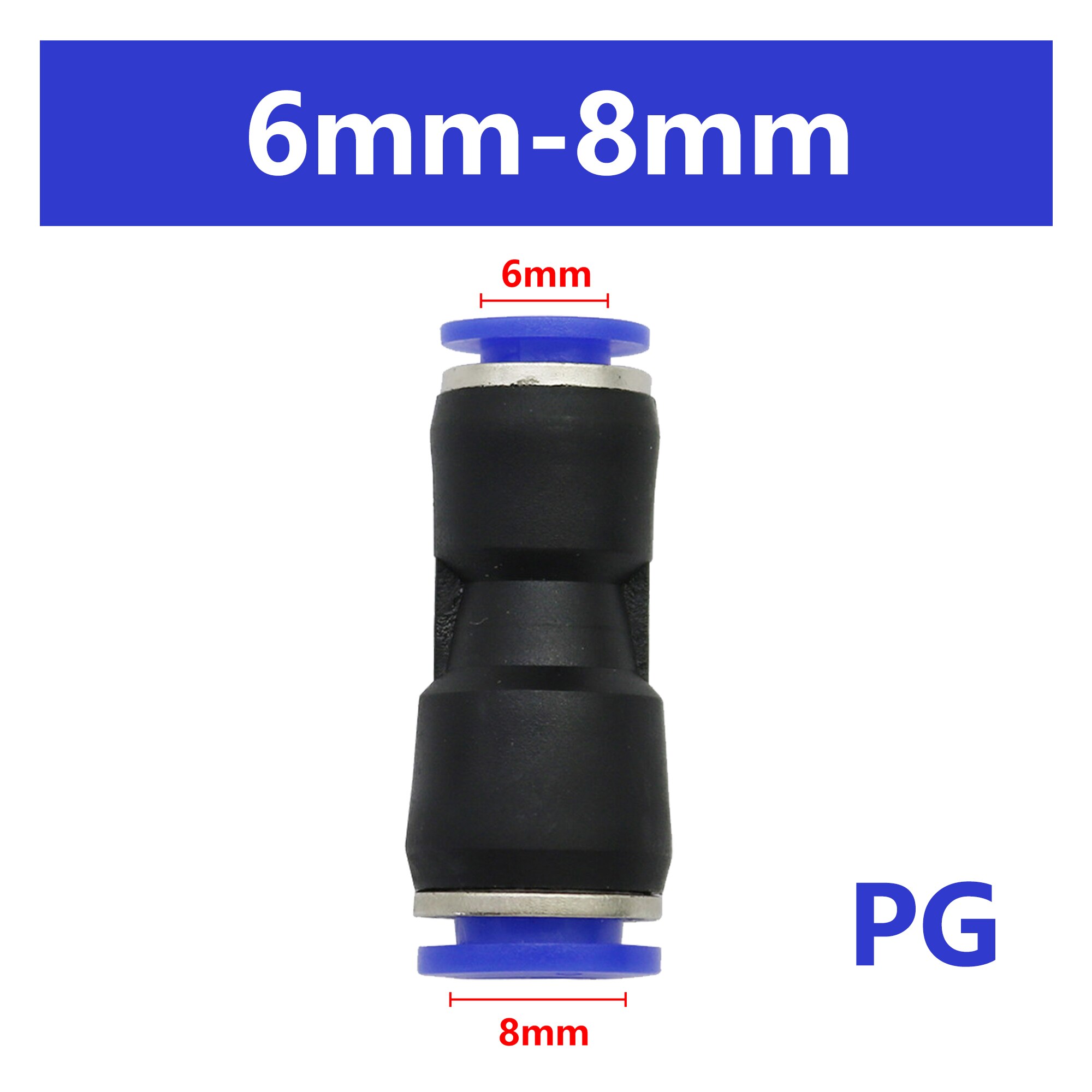 

Пневматические быстроразъемные фитинги PU 4-10 мм