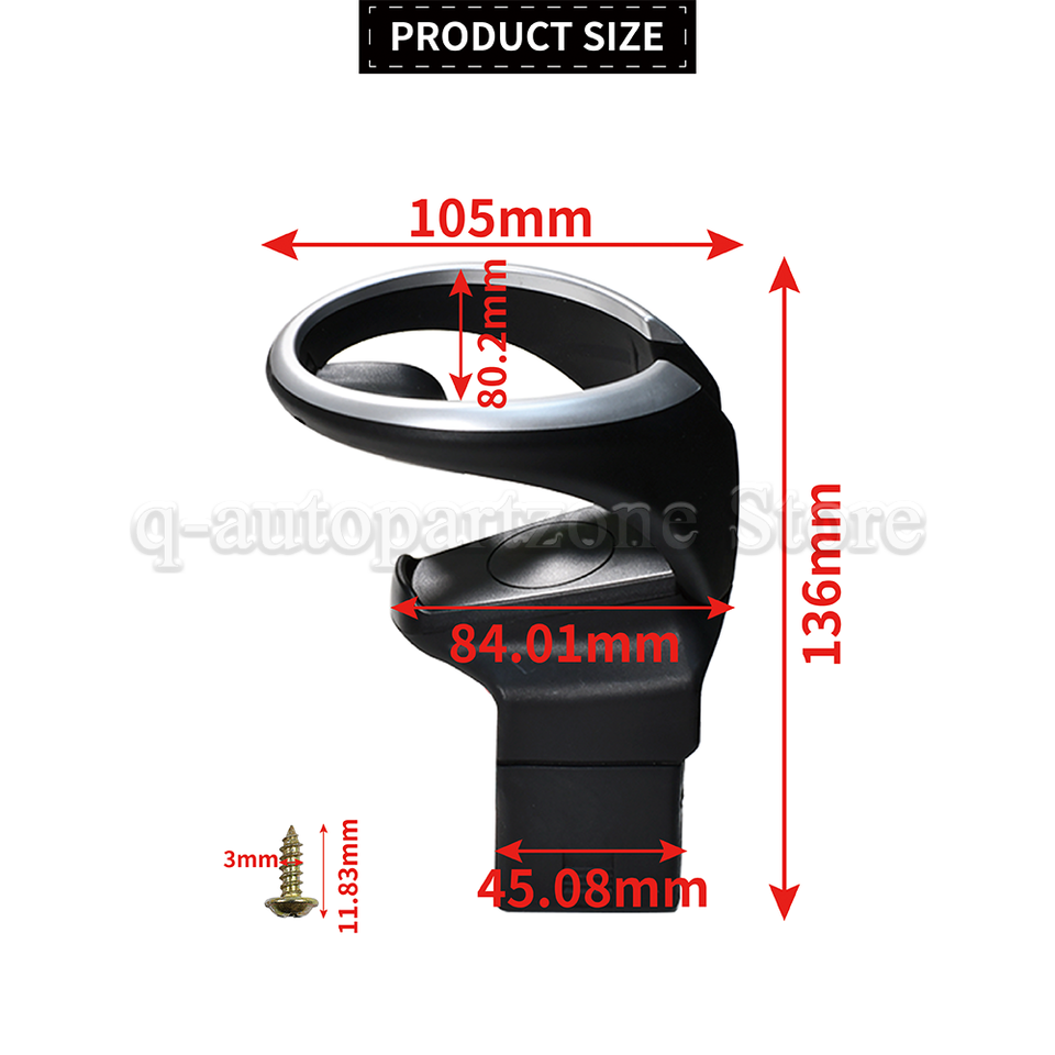

Передний подстаканник для BMW 128I 135I X1 E82 E84 E88 51160443082 51169144632 51169122655 Передний держатель для напитков Держатель для телефона
