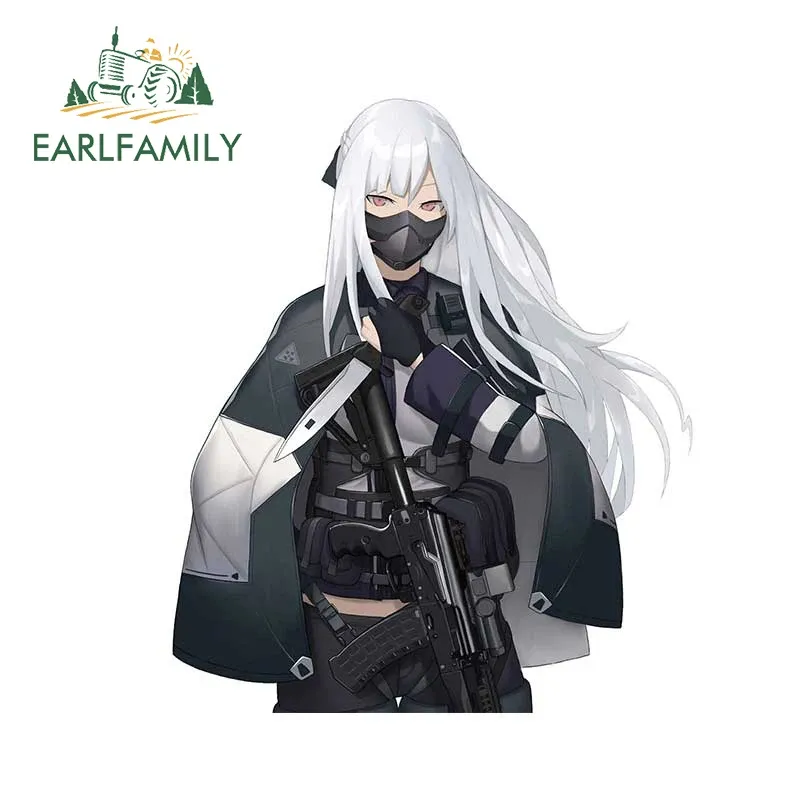 

EARLFAMILY 13 см X 12,1 см девушки AK12 автонаклейки водонепроницаемые наклейки автомобильные аксессуары виниловые смешные наклейки на доску для серфинга JDM RV