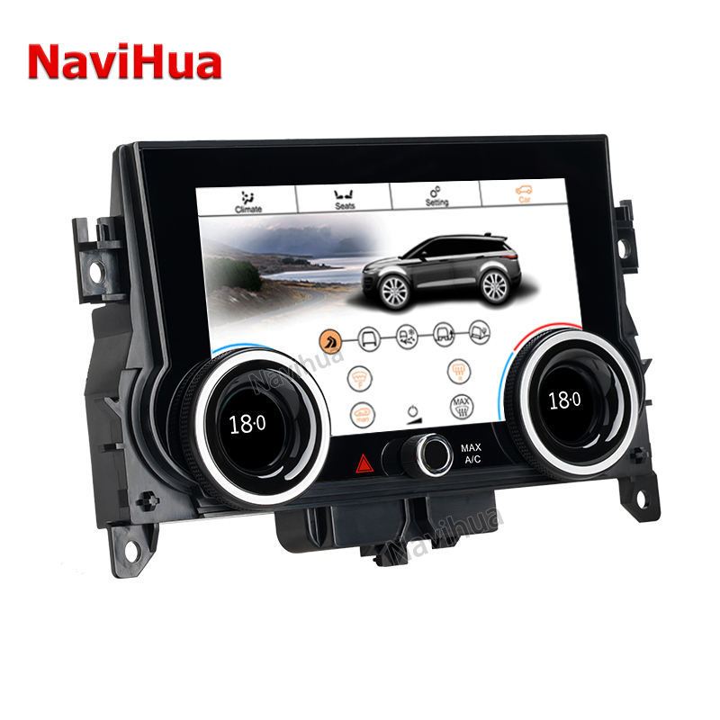 

NaviHua 7-дюймовый экран переменного тока, система контроля климата автомобиля, Модернизированная цифровая панель кондиционирования воздуха для Range Rover Evoque 2012-2018