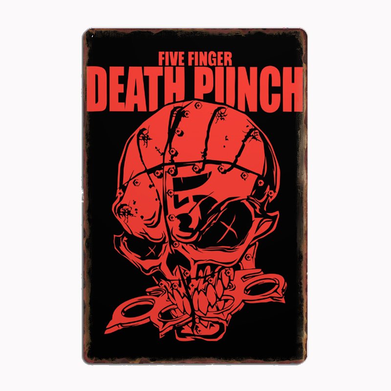

Металлический знак Five Finger Death Punch