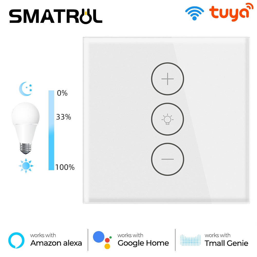 

SMATRUL TUya Smart Life беспроводной сенсорный диммер 220В