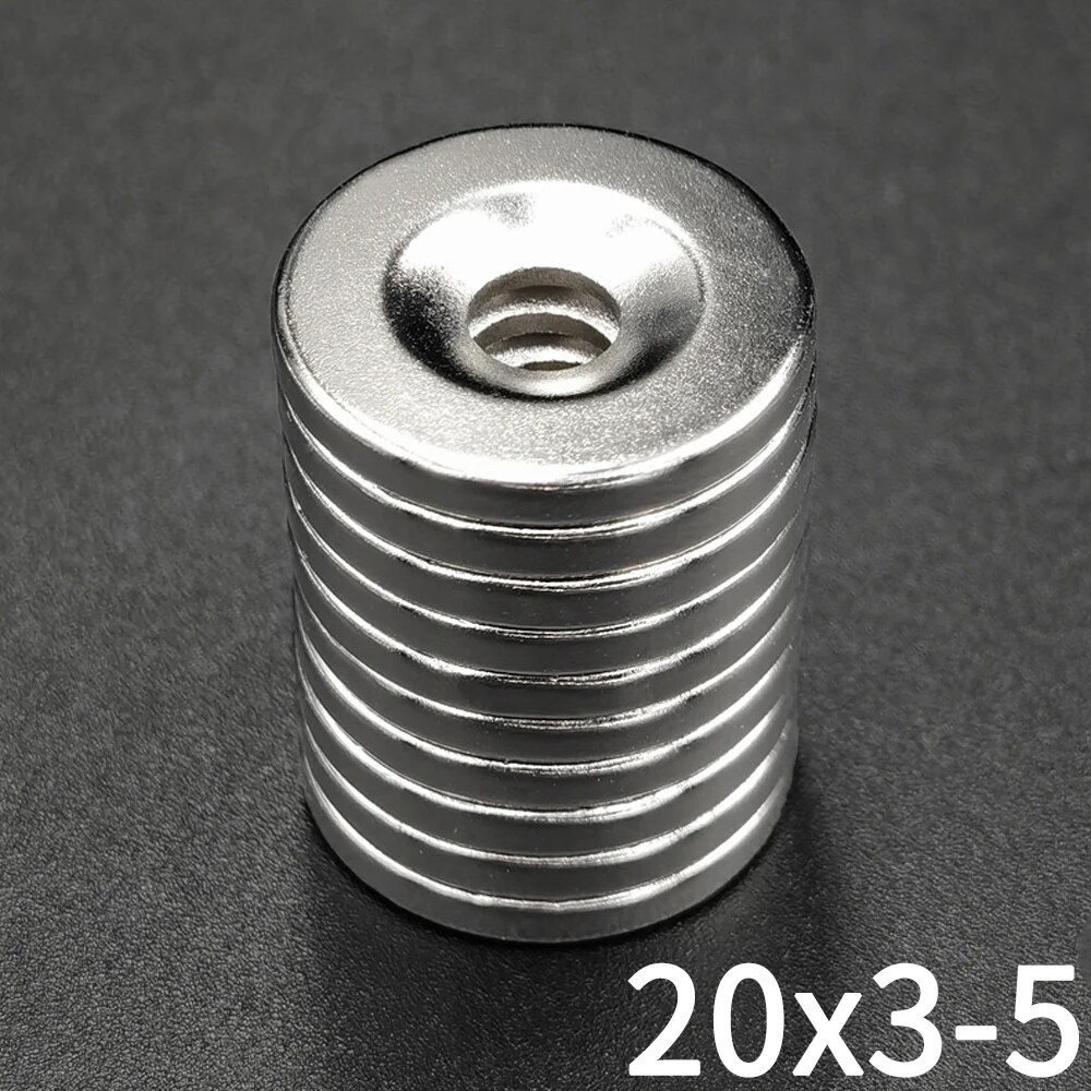 

Неодимовые магниты 20x3 мм