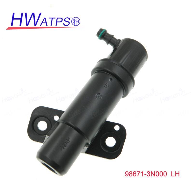 

Моющее сопло для воды для очистки фар 98671-3N000 LH 98672-3N000 RH для Hyundai Kia Sonata V 5902-06-0171P, жидкость для омывателя