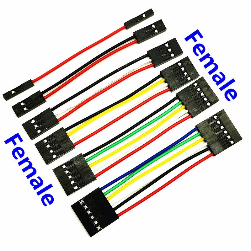 

Кабели Dupont LUOHONGDA 2.54mm для Arduino 10 шт.
