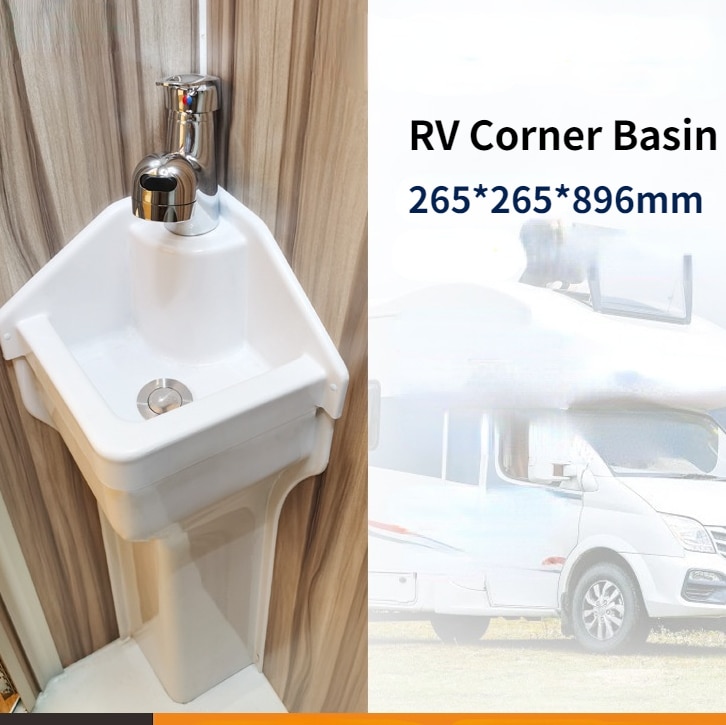 

Треугольная керамическая раковина для RV