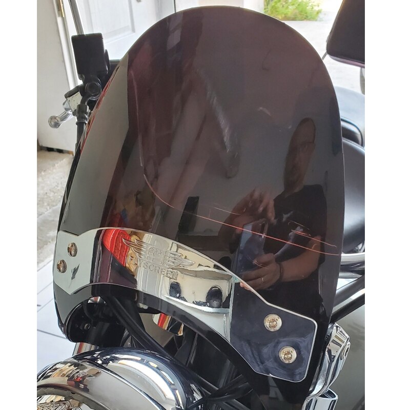 

Ветровое стекло для мотоцикла Yamaha Drag Star XVS 125, 250, 400, 650, 1100, XVS1100, XVS650