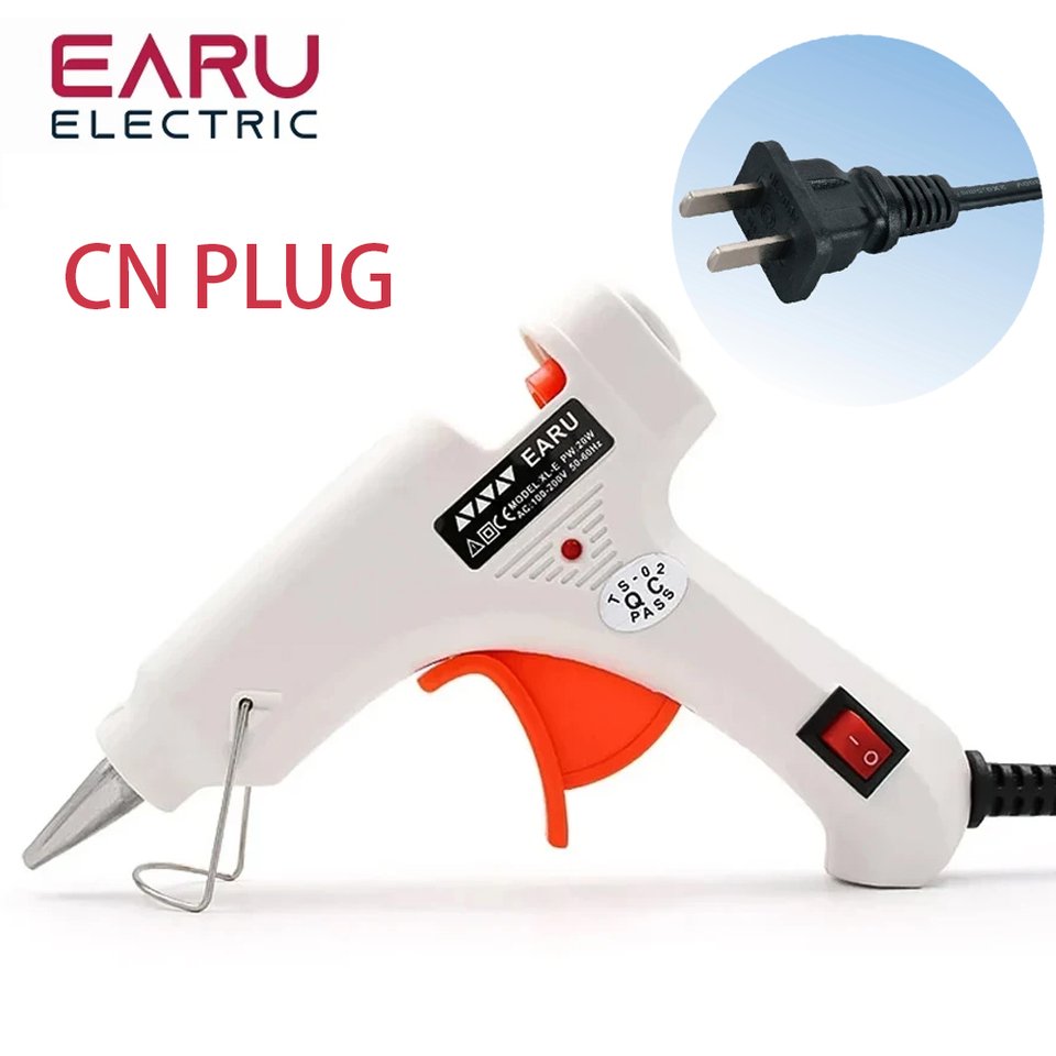 

EARUELECTRIC Термопистолет для клея 20 Вт