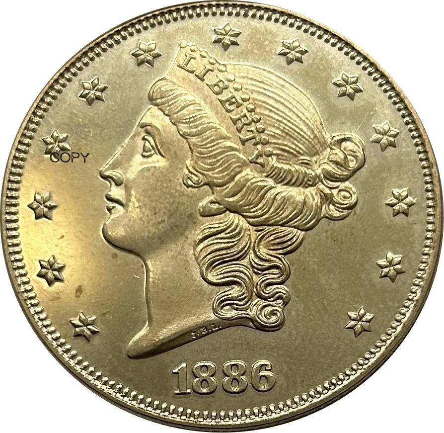

Копии золотых монет Соединенных Штатов 1886 года