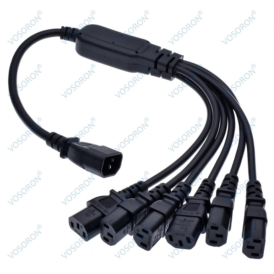 

VOSORON Удлинитель питания IEC 320 C14 на 6 x C13 10А 250В