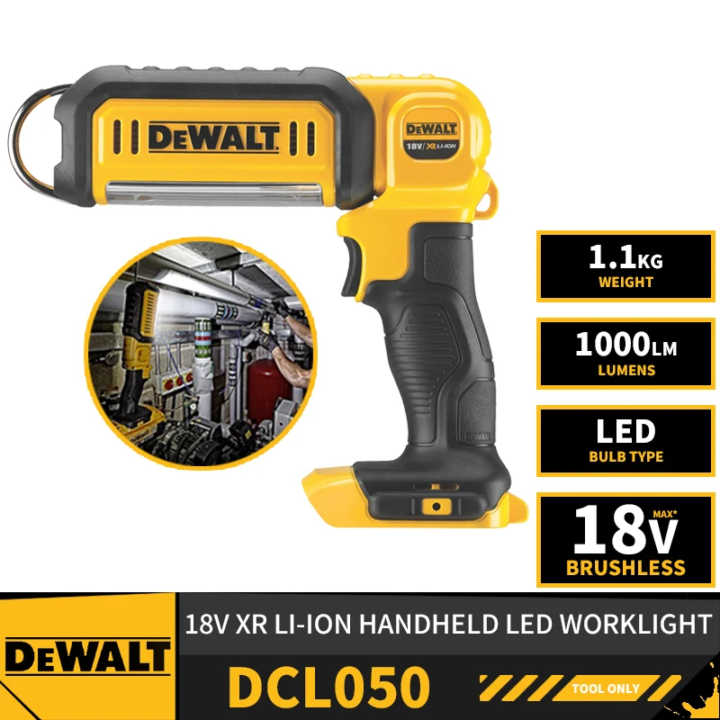 

DEWALT DCL050 Портативный светодиодный фонарь 1000 Лм