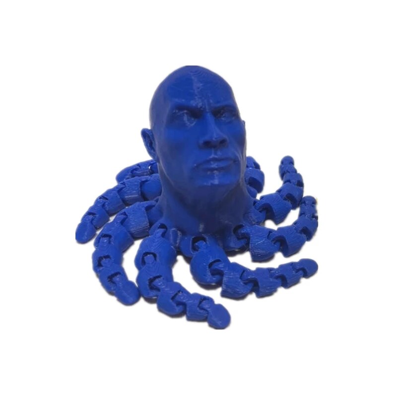 

3D печатный Rocktopus из пластика