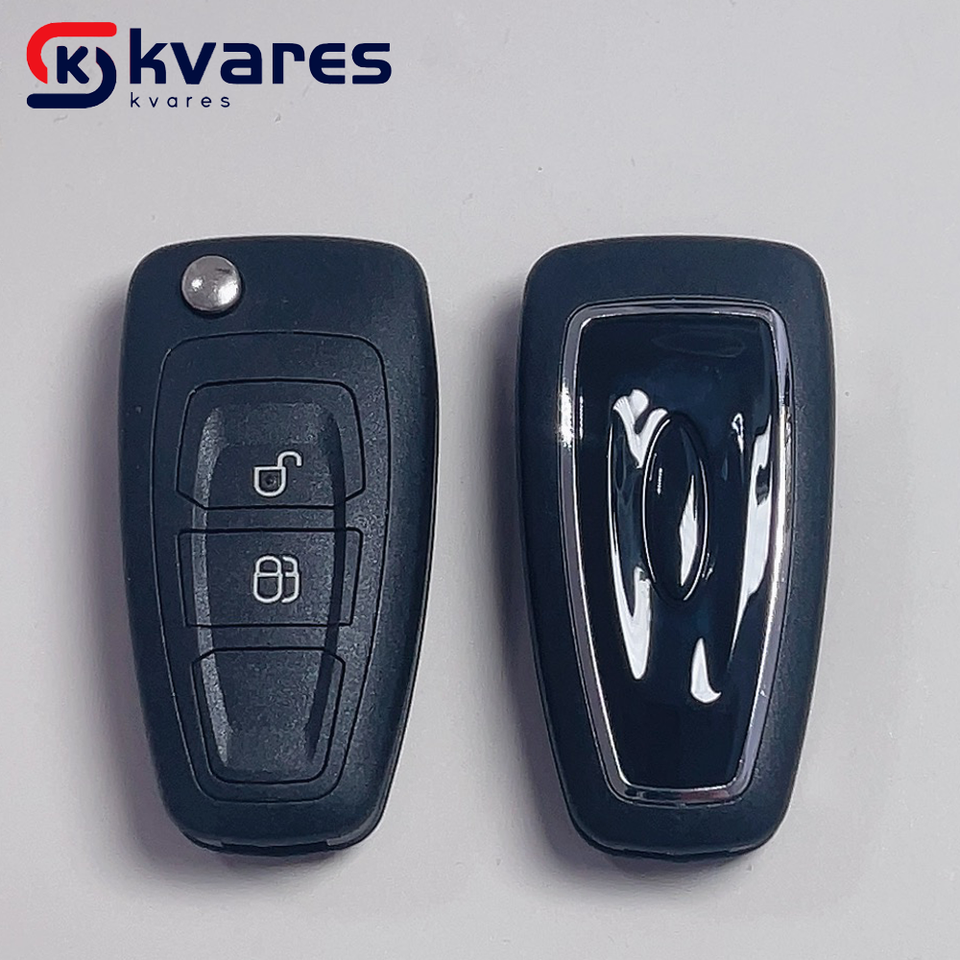 

KVARES 2-кнопочный 434 МГц FSK 5WK50166/5WK50165 AB39-15K601-DA 4D63 + чип-флип-ключ автомобиля для Ford Ranger/Focus/Mondeo 2011-2015