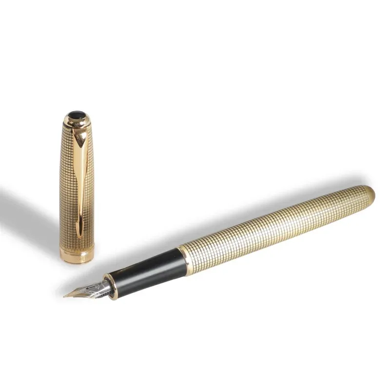 

Перьевая ручка JINHAO 75 серебристая 0,5 мм