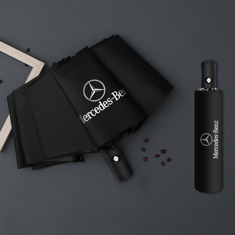 

Автомобильный складной ветрозащитный зонт с логотипом автомобиля для Mercedes Benz C180 C200 C260 C300 W108 W124 W126 W140 W168 W169 W176