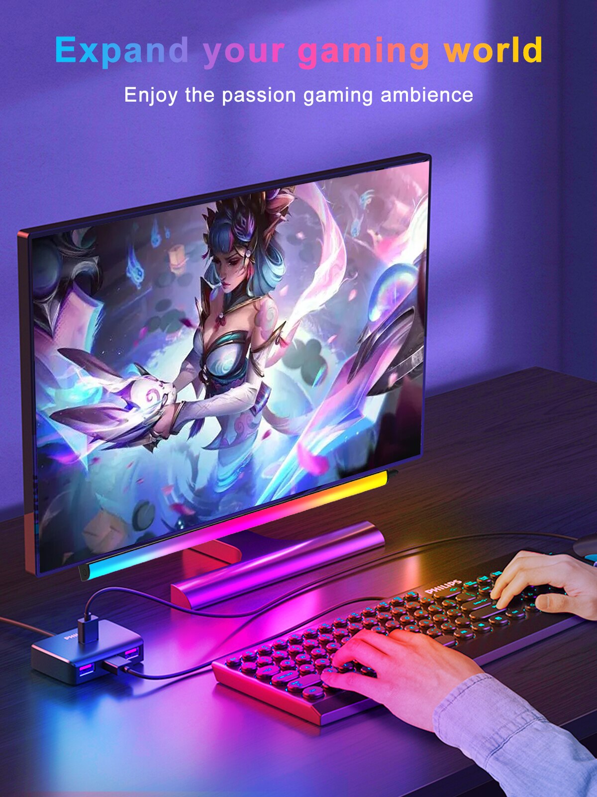 

RGB светодиодная лента для монитора NoEnName_Null