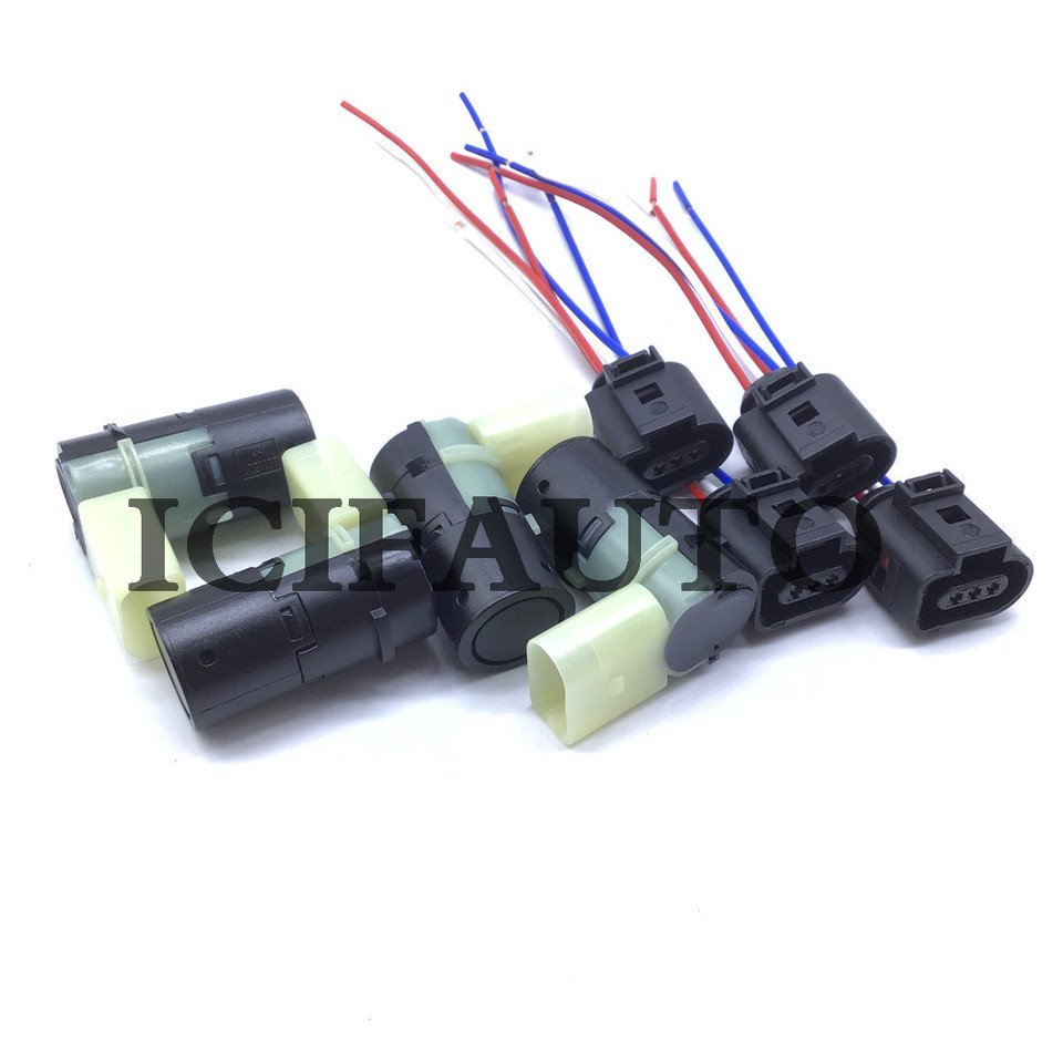 

Разъем с косичкой, провод + PDC, датчик парковки для Audi A4 A6 A8 VW T5 Polo Skoda Octavia 7H 0919275 C 4B 0919275 E 7H 0919275