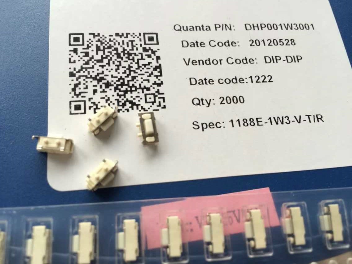 

Тайвань Yuanda DIP Tact Switch 3*6*3,5 боковой большой Bebe MP3 MP4 Кнопка 1188E-1W3 1188E-1W3-V-T/R 3*6*3,5 мм