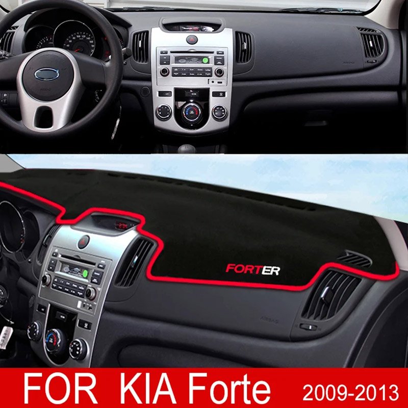 

Для KIA Forte 2009 2010 2011 2012 2013 TD противоскользящий коврик для приборной панели, солнцезащитный козырек, ковер, аксессуары Cerato Vivaro Koup
