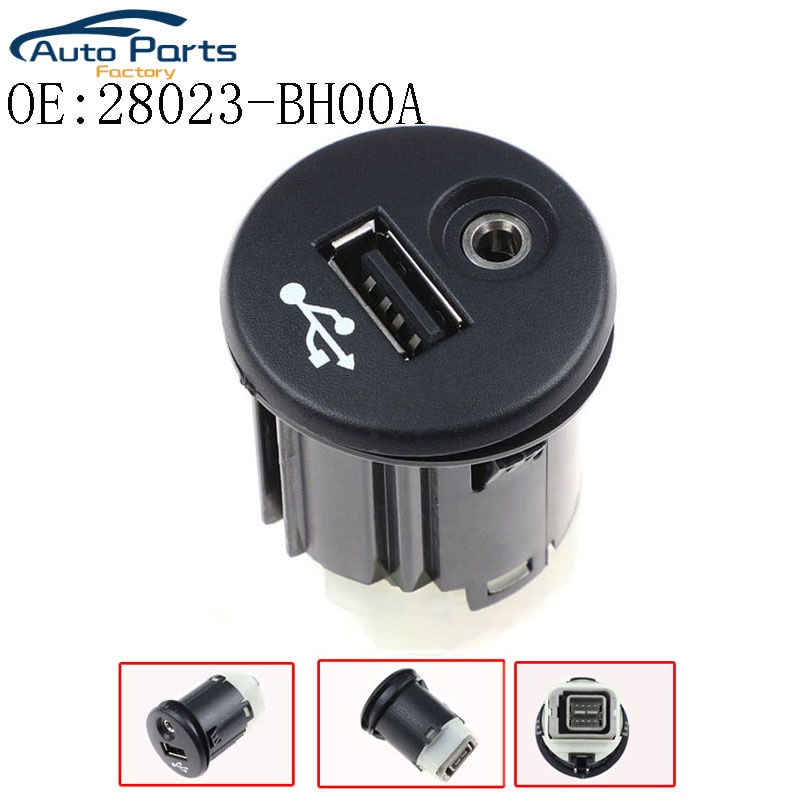 

28023-BH00A 28023BH00A для Nissan Juke Qashqai XTrail Micra Note NV200 USB AUX адаптер порта