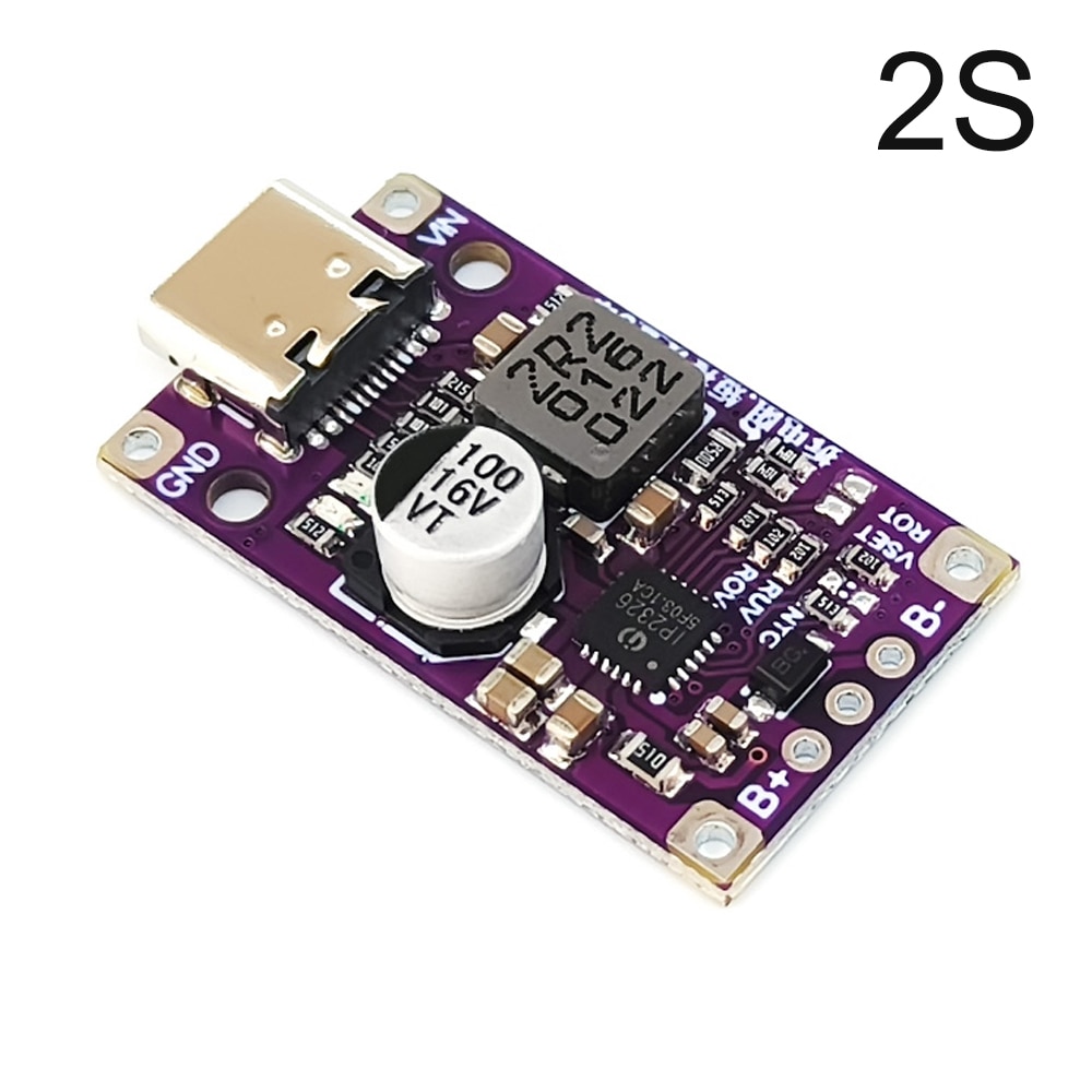 

Литиевый зарядный модуль Type-C 2S 3S